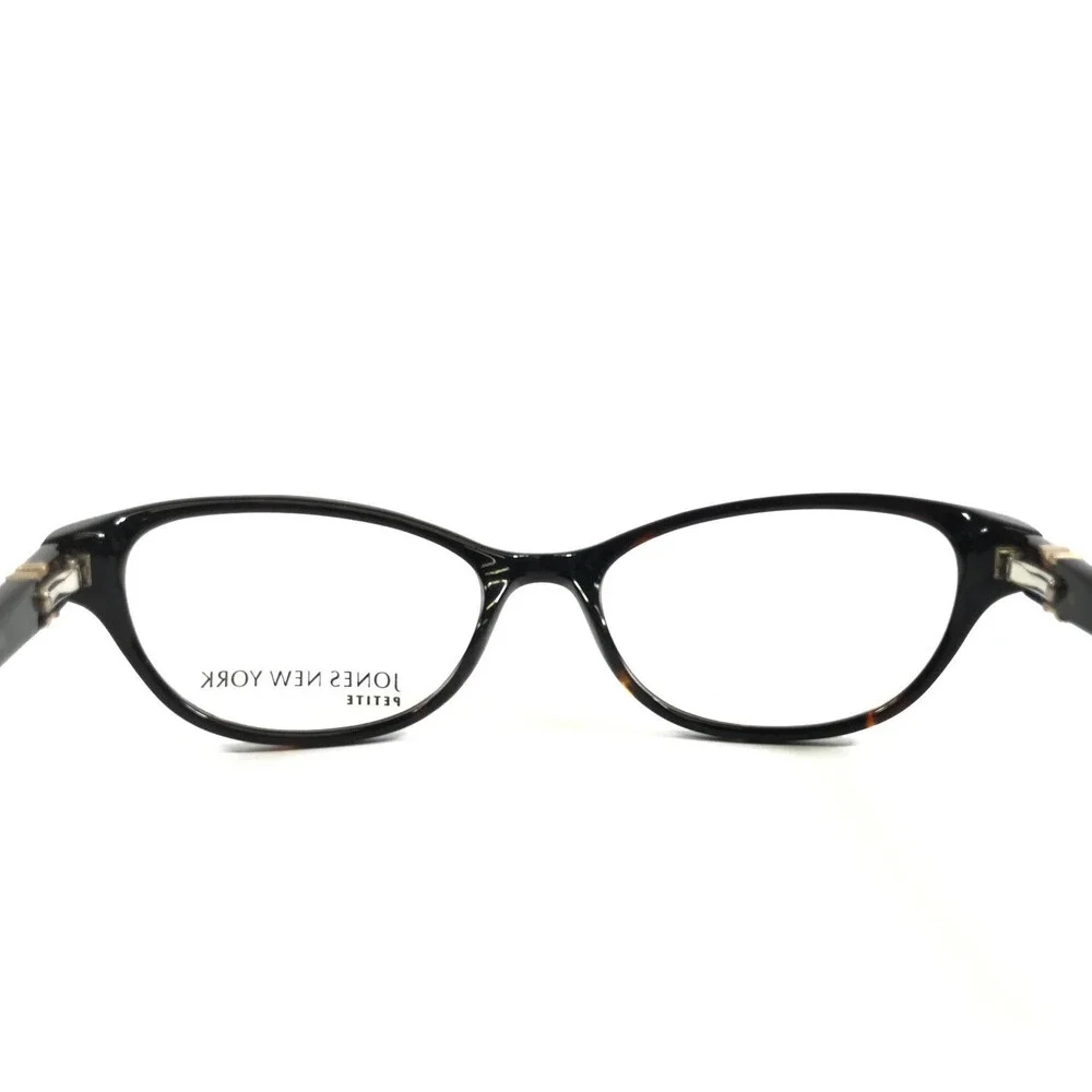 Jones New York Eyeglasses Frames J224 TORTOISE Brown Cat Eye Full Rim 49-16-135